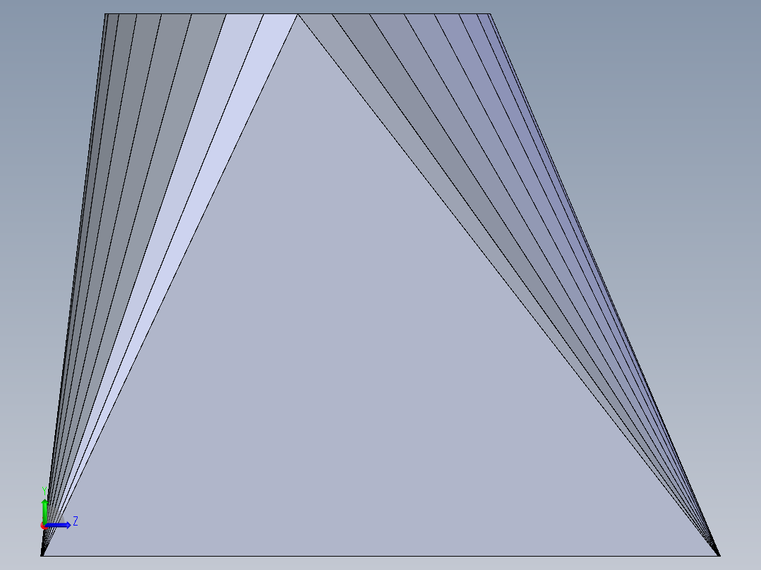 参数化天圆地方左视图