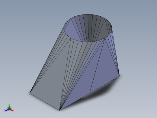 参数化天圆地方正等轴测缩略图