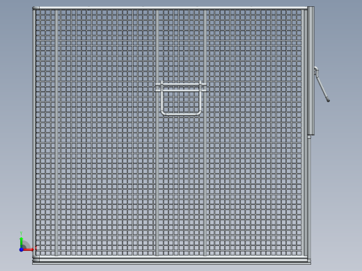 SOLIDWORKS 洗涤篮前视缩略图