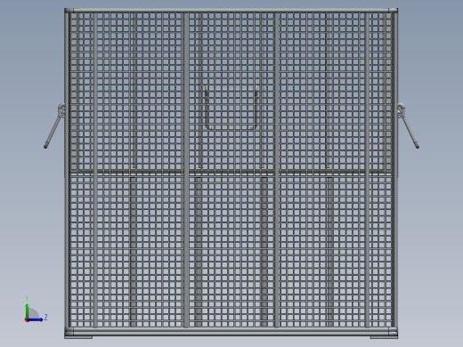 SOLIDWORKS 洗涤篮左视缩略图