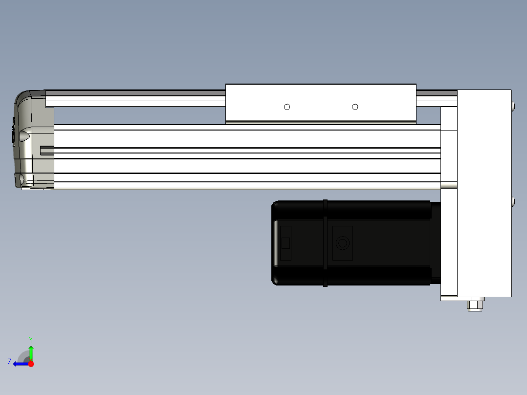 Toyo东佑达直线模组-ETH14-100-BM-400W右视图