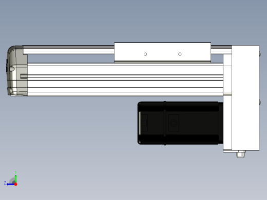 Toyo东佑达直线模组-ETH14-100-BM-400W右视缩略图