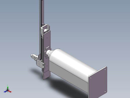 4轴机械手 3D图 机械设计自动化3D