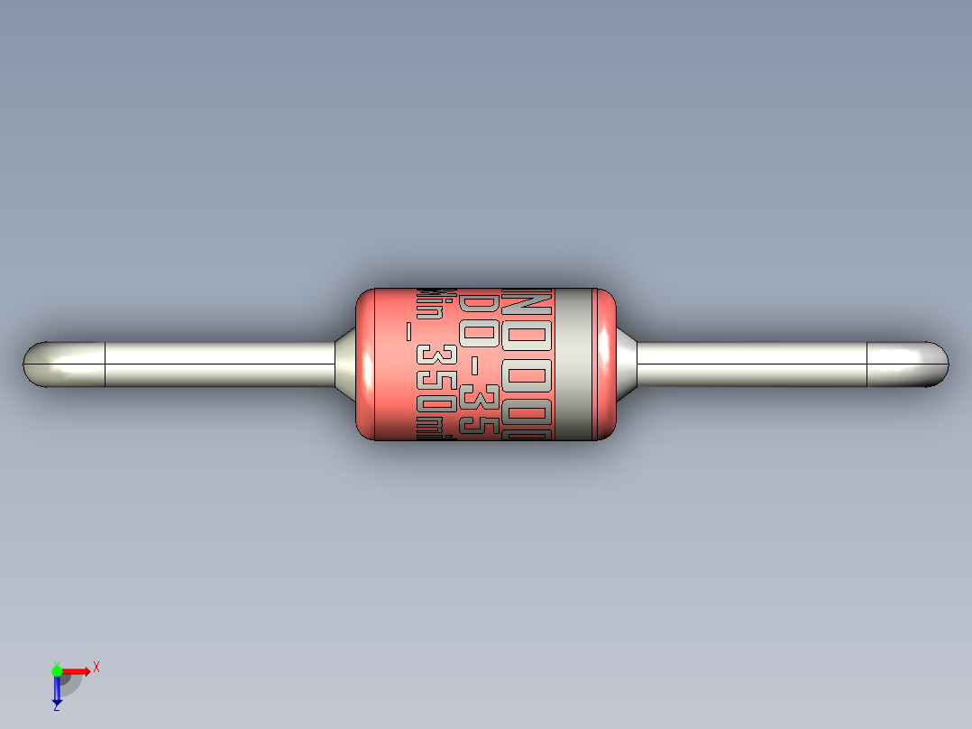 轴向二极管-DO-35_Min_350mil_rev1.1俯视图