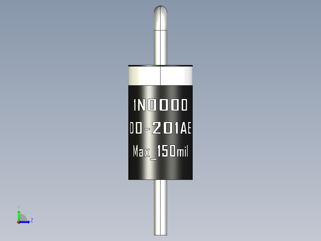轴向二极管-DO-201AE_Max_150mil_rev1.0.rar左视图