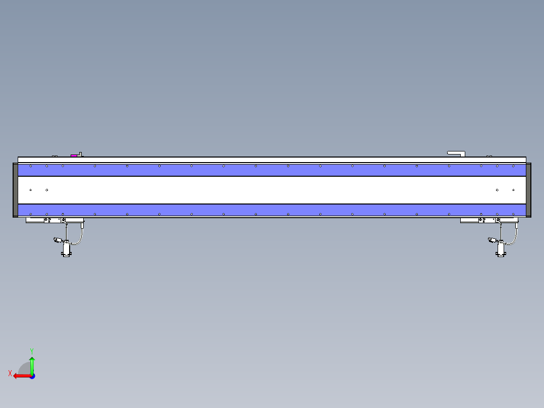 威洛博VL系列3d模型模组2VL17E2Y-S1150后视图