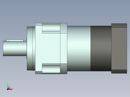 直齿PLX180-L3 42-114.3-200-M12.stp前视缩略图
