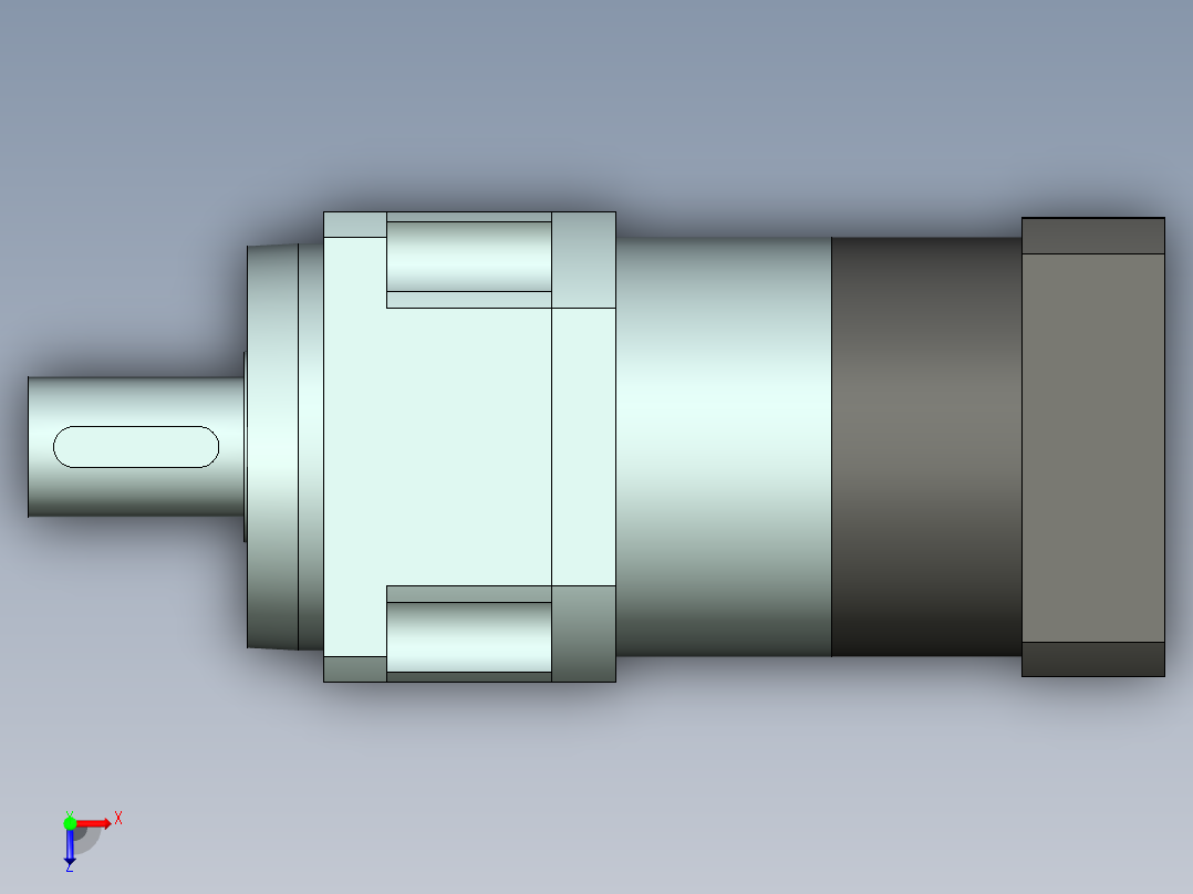 直齿PLX180-L3 42-114.3-200-M12.stp俯视图