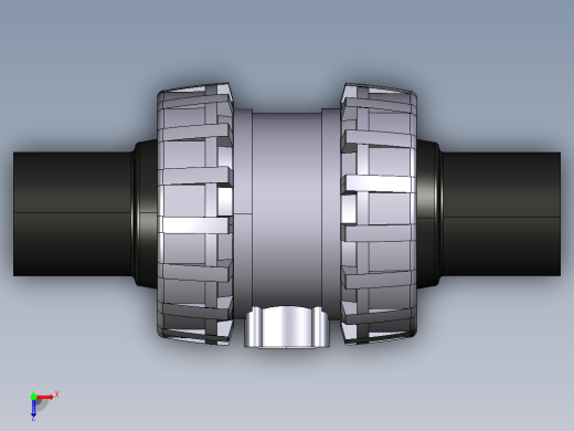 16SSEBEV 随着11公端连接器PE100 SDR对焊或电熔EasyFit弹簧止回阀（CVDE）俯视缩略图
