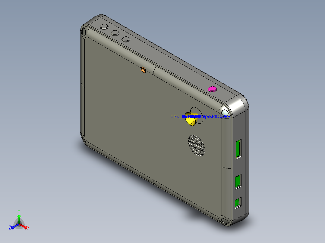完整的GPS导航仪（包含PCBA）