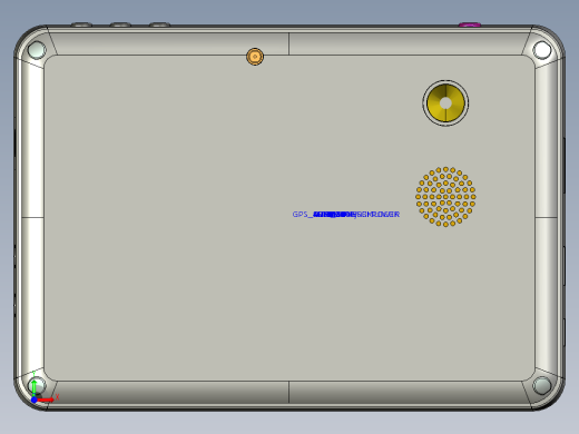 完整的GPS导航仪（包含PCBA）前视缩略图