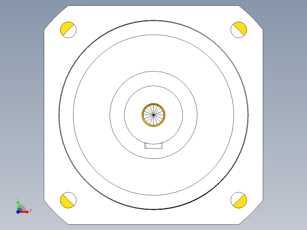 直齿PLX142-L2 24-100-150-M10前视图