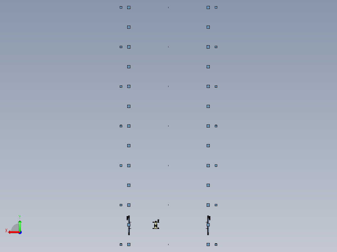 桥式起重机结构右视图