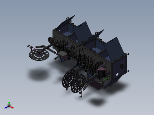 CCD自动检测、组装一体机正等轴测缩略图