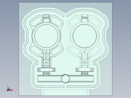 3寸蝶阀覆膜砂模具图1477755==50前视缩略图