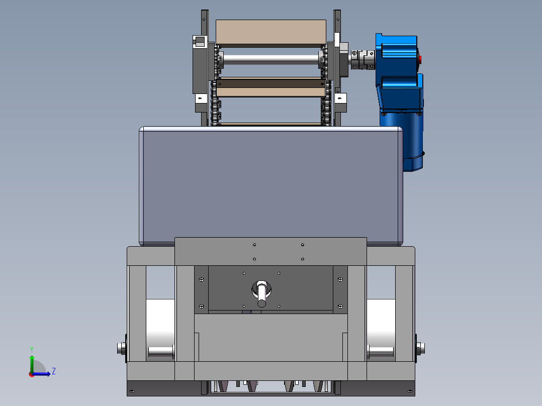 道路清粪清理车 道路车模型100左视图