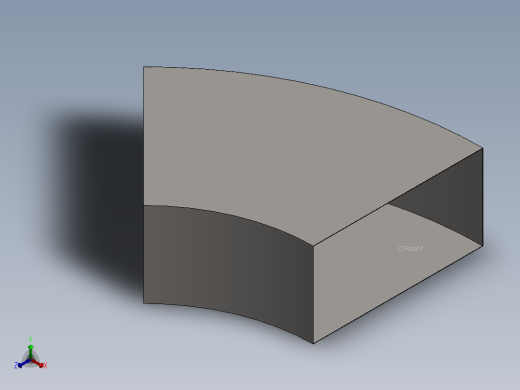 hvac 45deg bend正等轴测缩略图