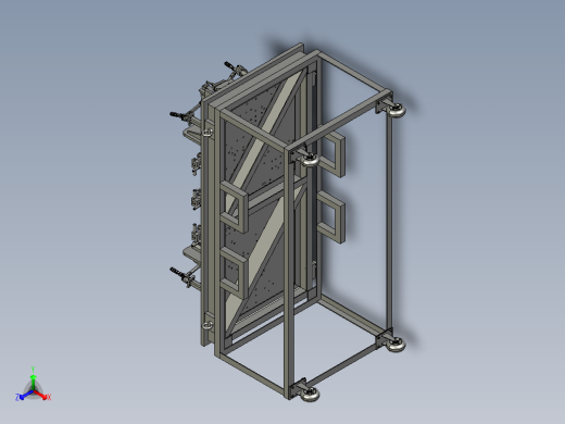 PANEL END RR COMPT 控制夹具