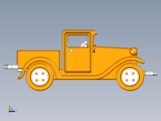 皮卡车左视缩略图