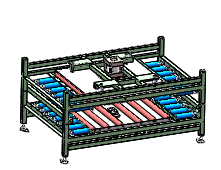 双层运动滚筒输送线sw17可编辑