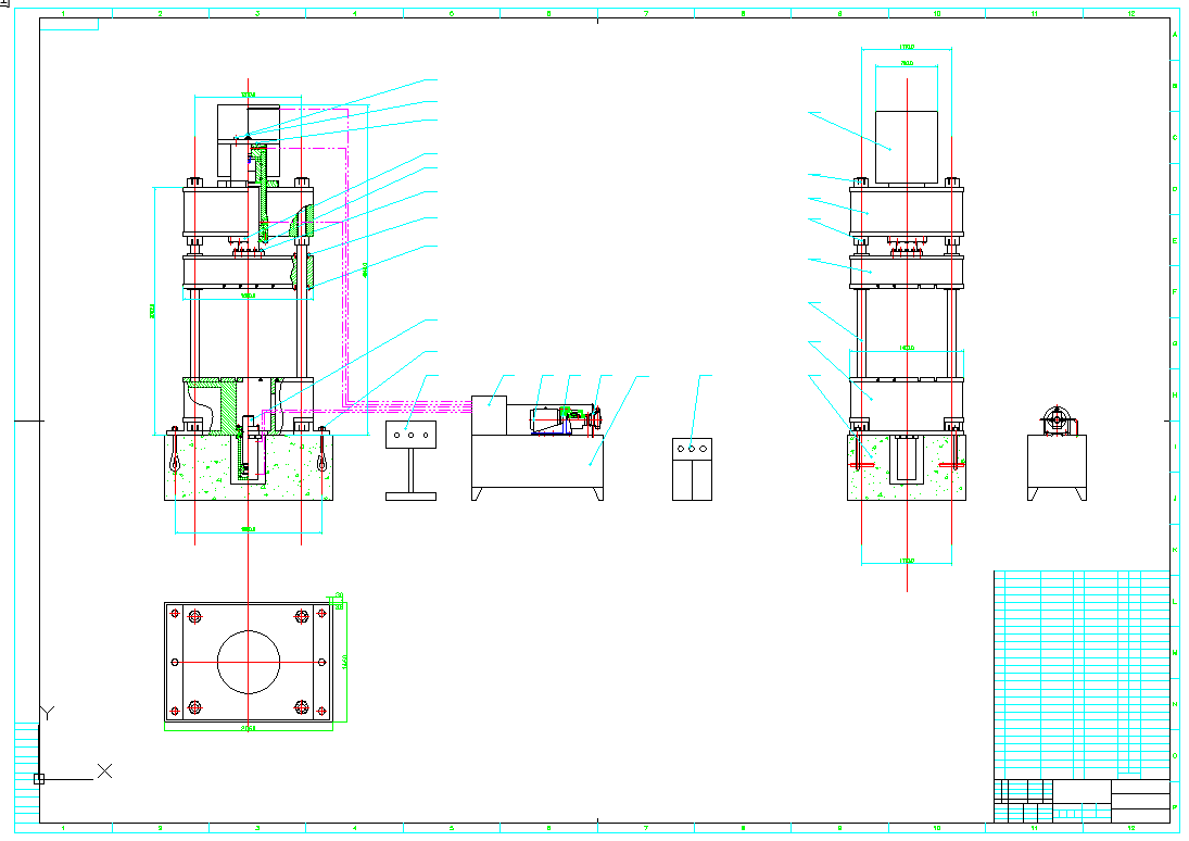 单片机控制四柱液压机设计