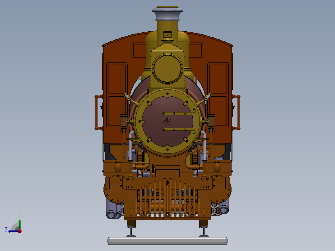 火车、动车、高铁(4)右视图