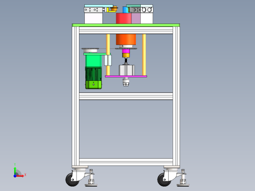 燃油泵铝壳封边机前视缩略图