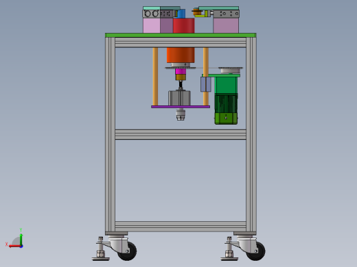 燃油泵铝壳封边机后视缩略图