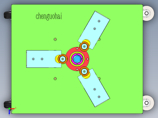 燃油泵铝壳封边机俯视缩略图