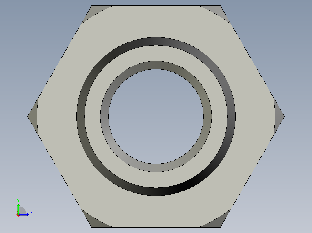SK-T6(R18)卡套直通接头左视图