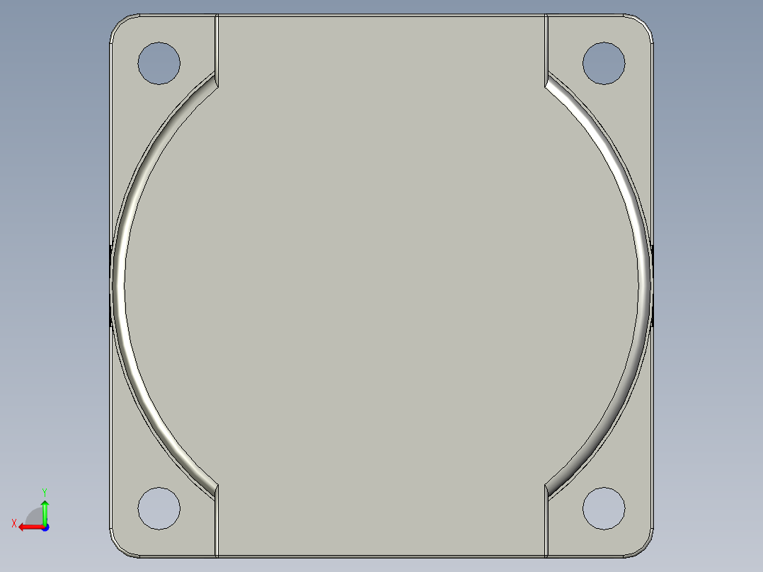90W-120W调速电机后视图