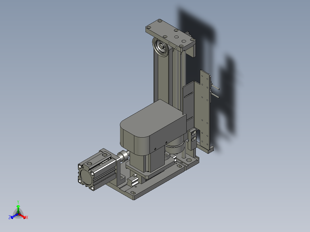 模组载流片组装预焊装置