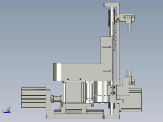 模组载流片组装预焊装置右视缩略图