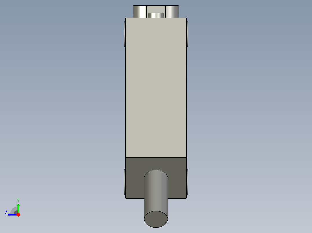 LXYC-BOSSE3Z_T61A2M对射光电-欧姆龙-滚子外观右视图