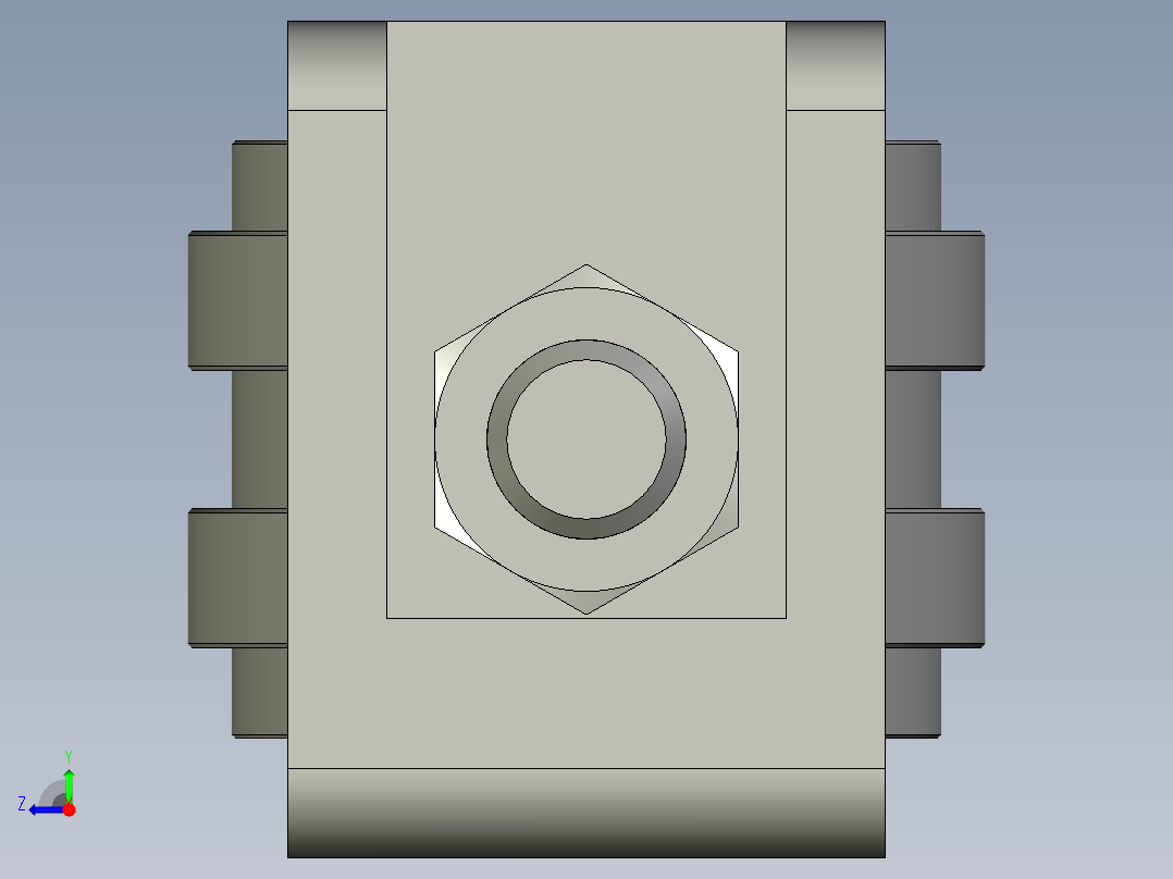 JGS01-C0200张紧机构右视图