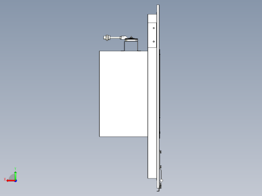 带百叶窗单开门后视缩略图