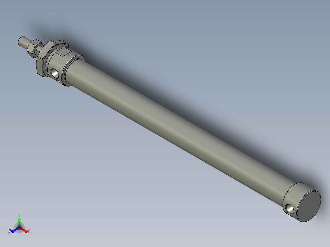 MAC20x200SU(0)+()正等轴测图