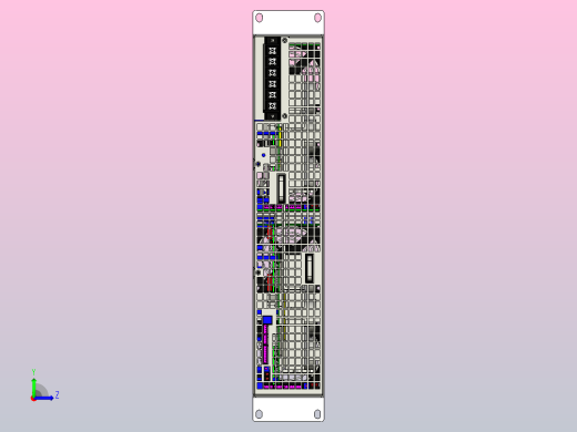 明纬开关电源适配器变压器RST-10000-36左视缩略图