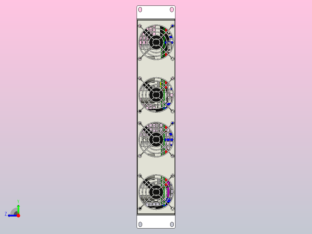 明纬开关电源适配器变压器RST-10000-36右视图