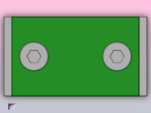 塑料管夹_塑料管夹 A(Ⅱ)18俯视缩略图