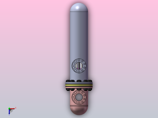 板式换热器三维图 俯视缩略图
