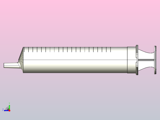 医疗注射器设计右视缩略图