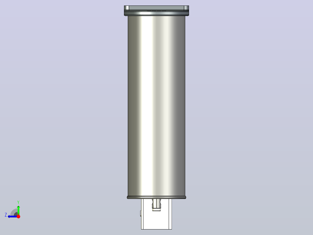 BKMJ0.23-6～8-1自愈式低电压并联电容器三维模型202202右视图