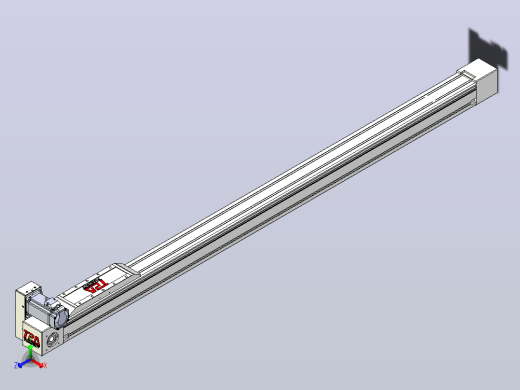 伺服电机集成皮带传动直线执行器TPA-OCB-80-140-L1350-LU-P40-N3