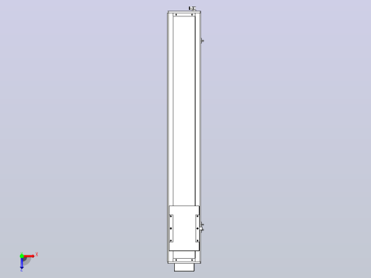 无尘螺杆滑台KCH17-BM（750W）KCH17-950-BM-750W-C4俯视缩略图