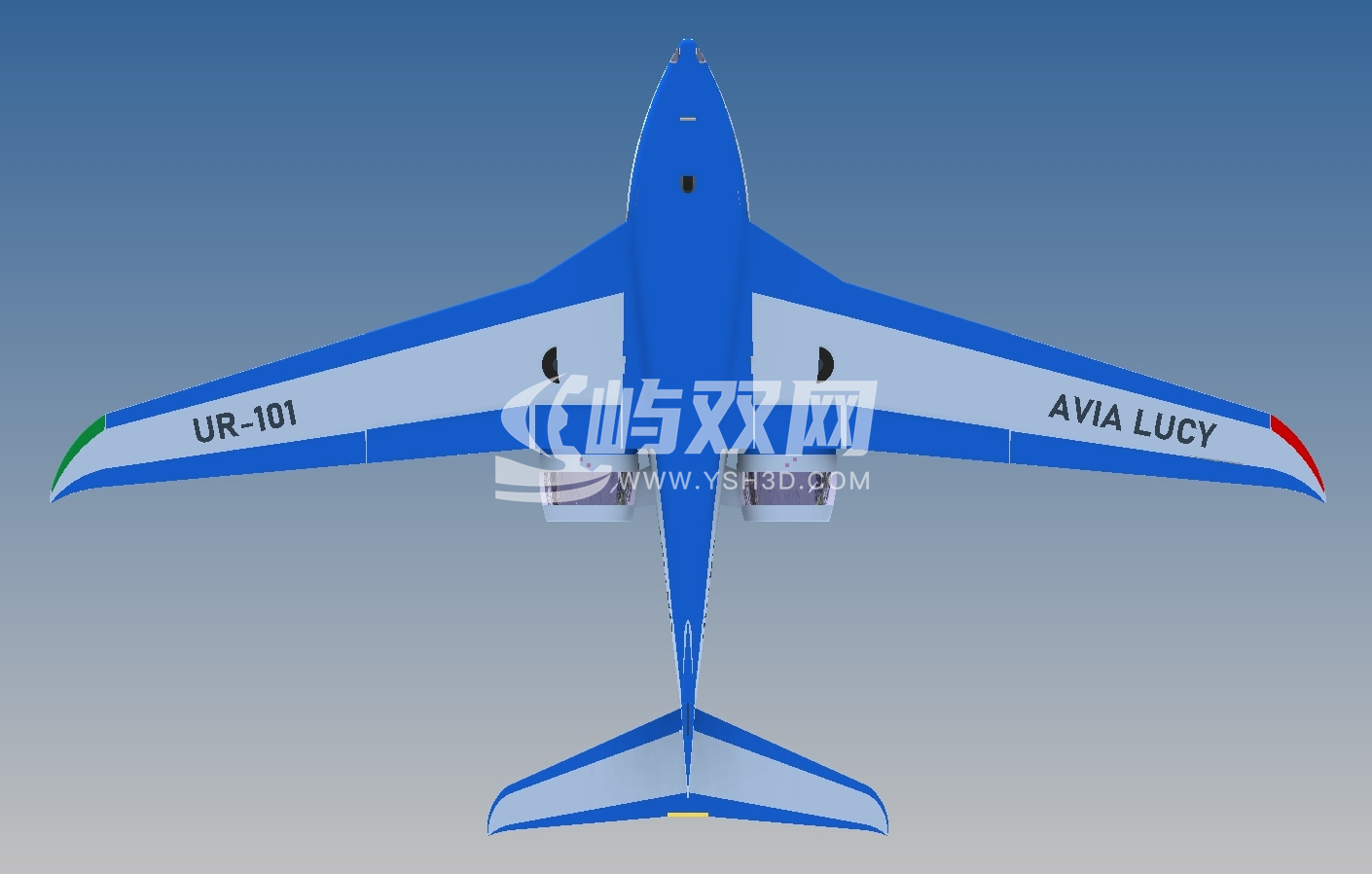 Two-seats plane双座飞机