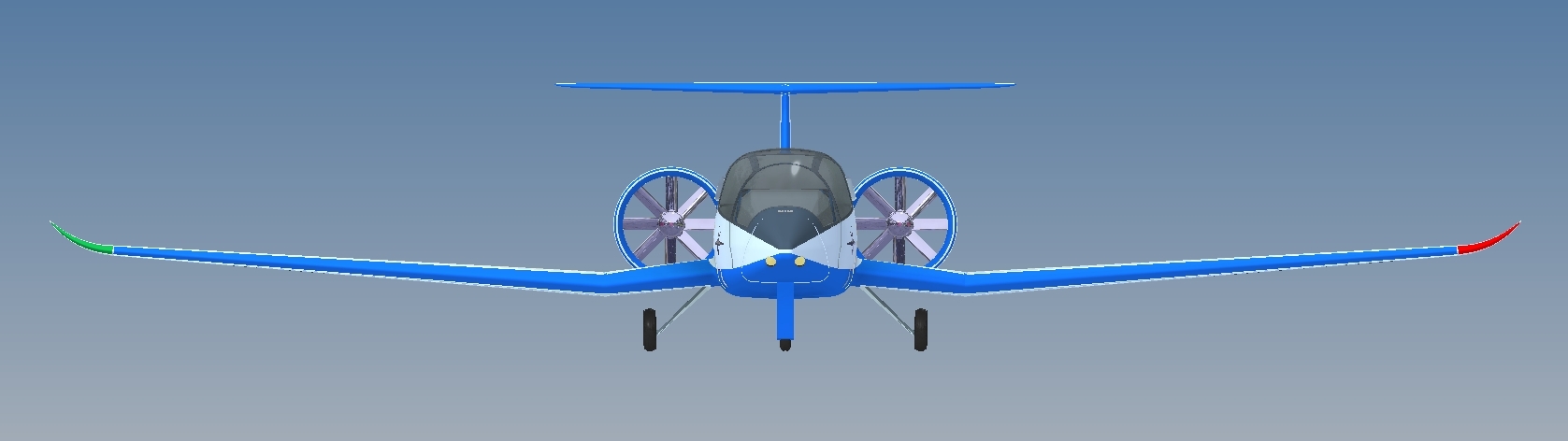 Two-seats plane双座飞机