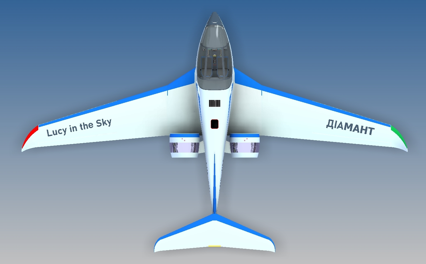 Two-seats plane双座飞机