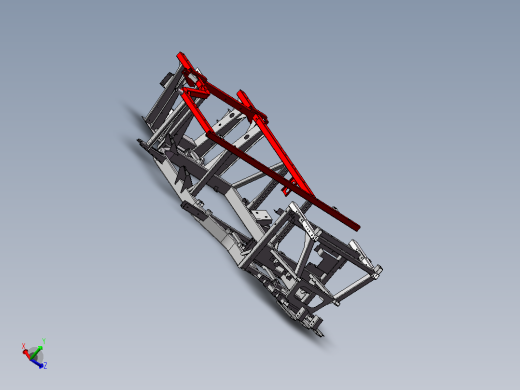 4×4全地形车UTV车架焊接组合