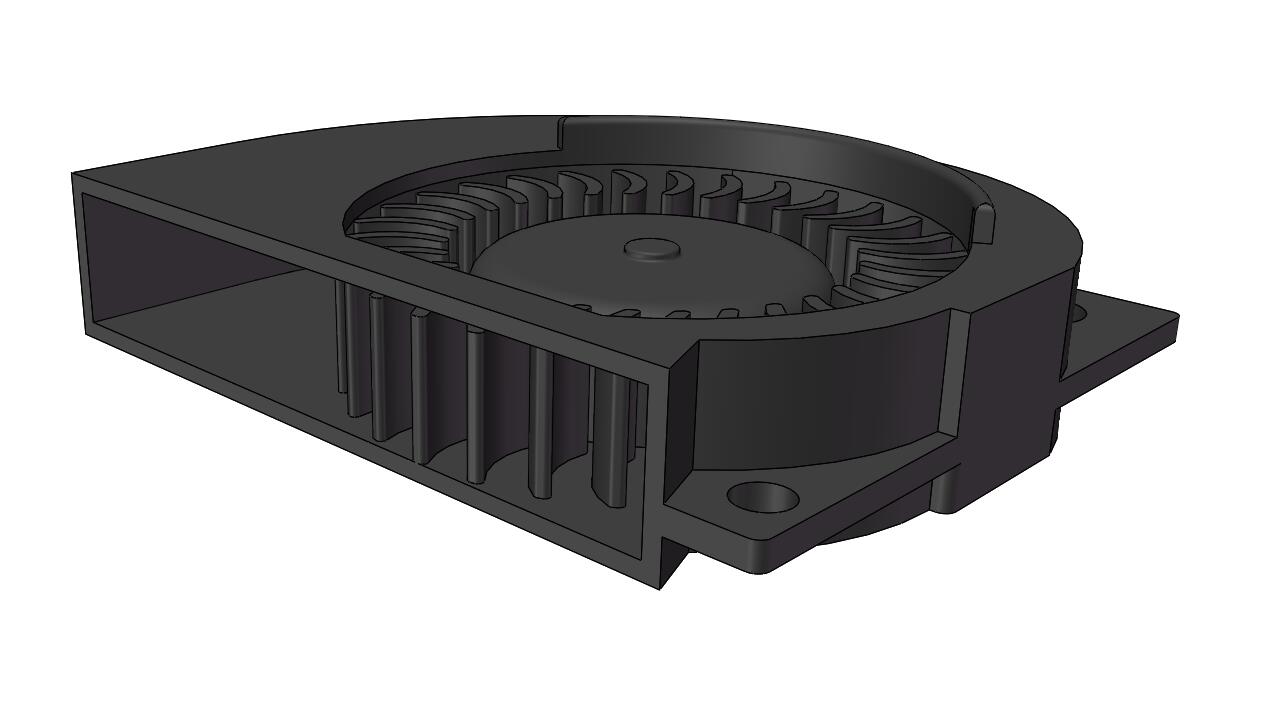 台达40x50x10厘米，12v，150毫安涡轮风扇发动机
